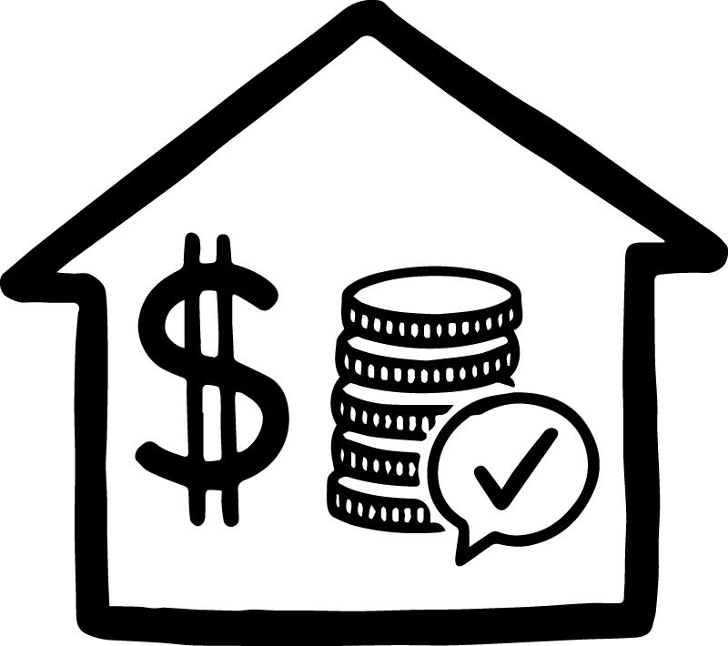預算清晰可控 圖示